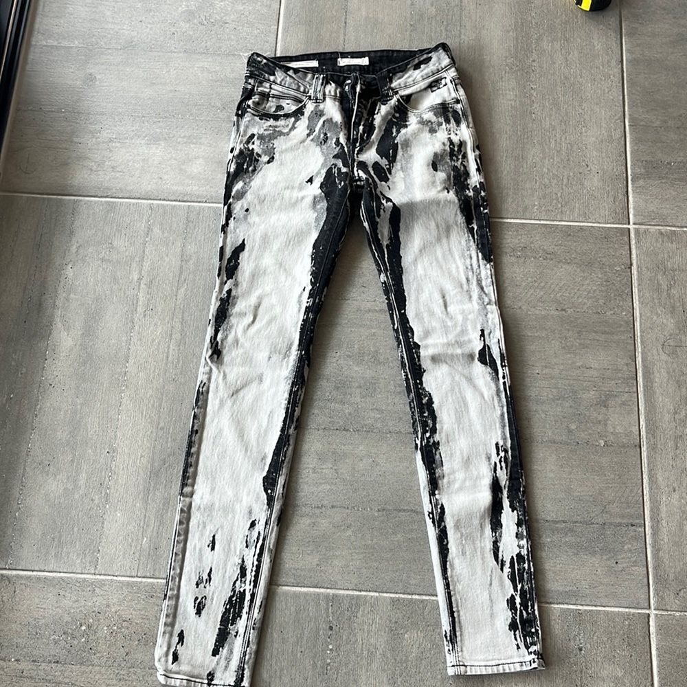 High Rise Silence + Noise Skinny Twig Jean 27